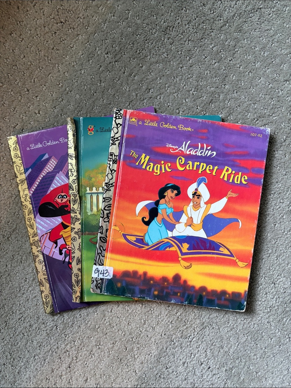 Little Golden Book Disney Pixar Bundle